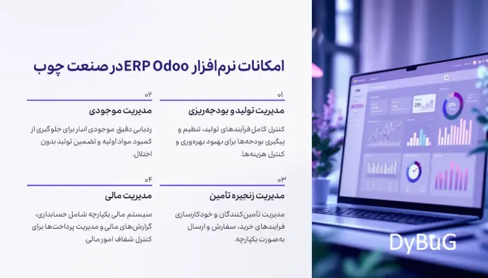  ERP در صنعت مبلمان دیباگ