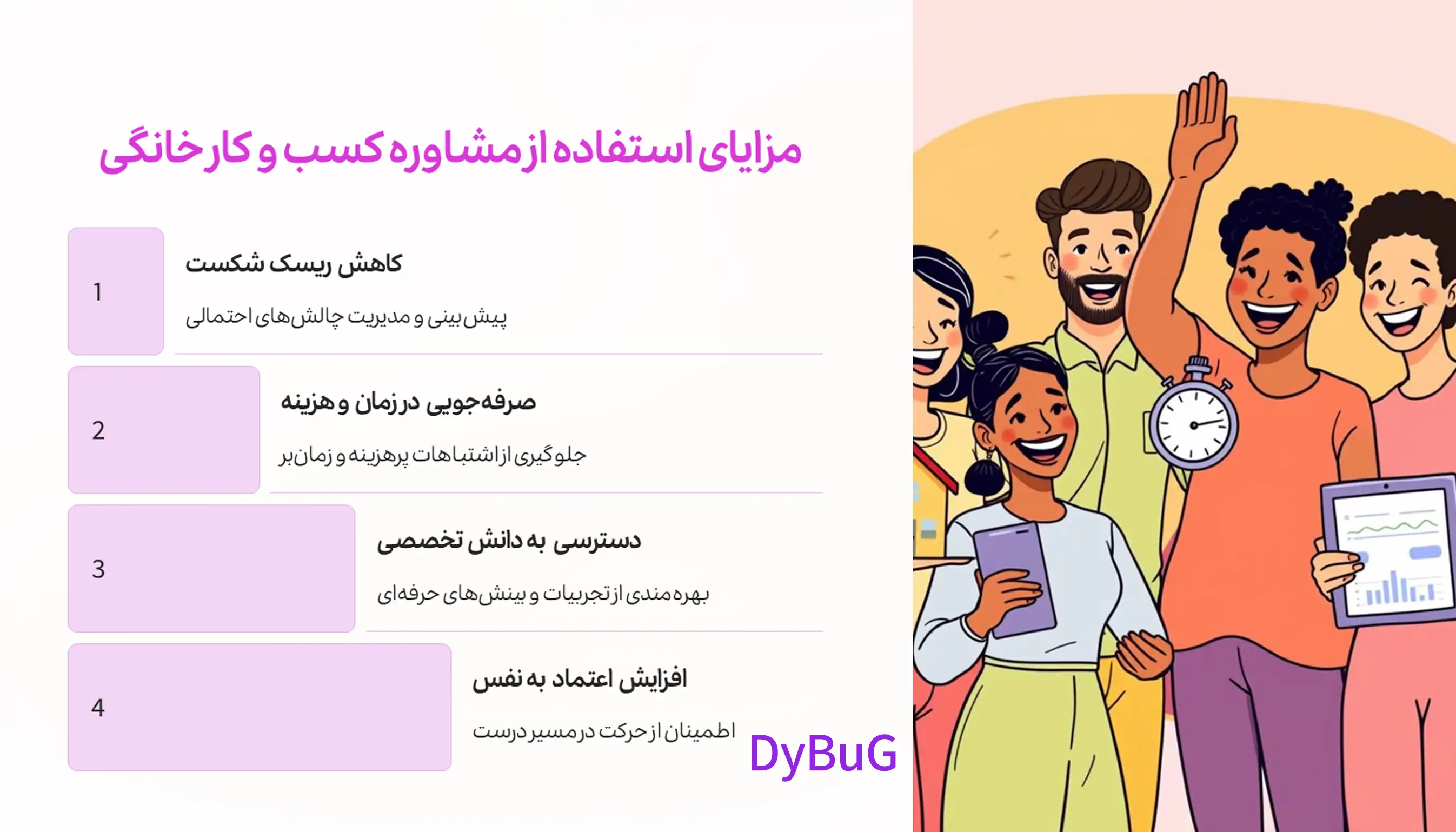 مشاوره کسب و کارهای حرفه | دیباگ