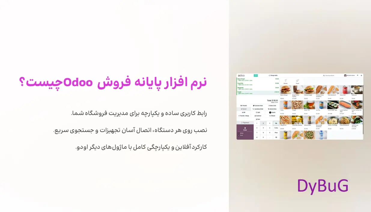 نرم افزار پایانه فروش Odoo | دیباگ