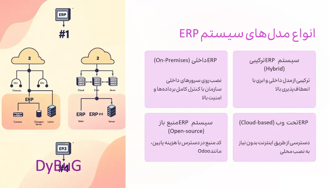 نرم افزار erp تحت وب | انواع ERP | دیباگ