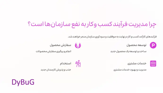 سیستم مدیریت فرایند کسب و کار | دیباگ
