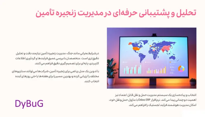 پشتیبانی زنجیره تامین در جنگ | دیباگ