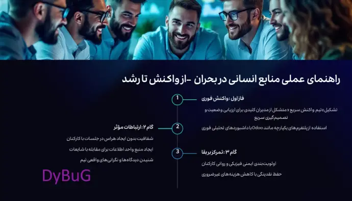 مدیریت منابع انسانی بحران | دیباگ