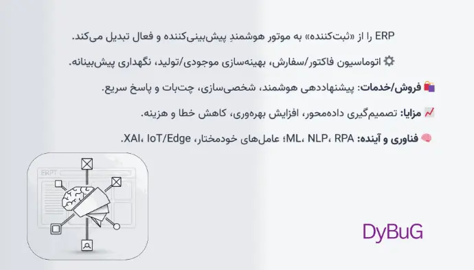 هوش مصنوعی در ERP | دیباگ