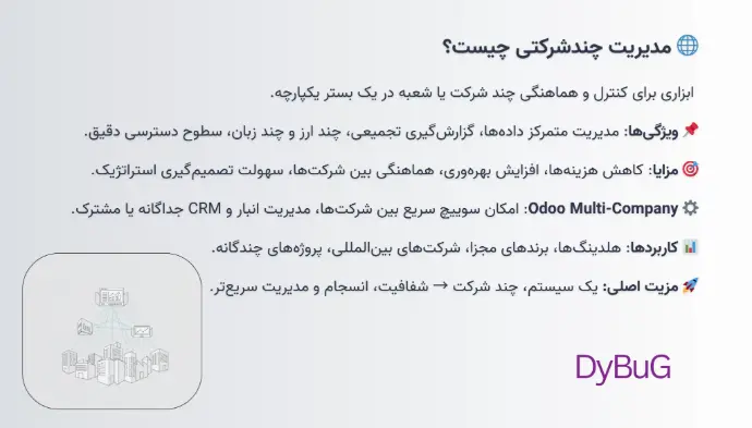 نرم افزار مدیریت چند شرکتی | دیباگ