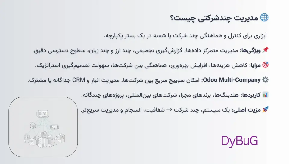 نرم افزار مدیریت چند شرکتی | دیباگ